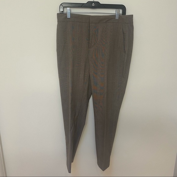 Zara Checkered Cigarette Pants - Picture 3 of 8